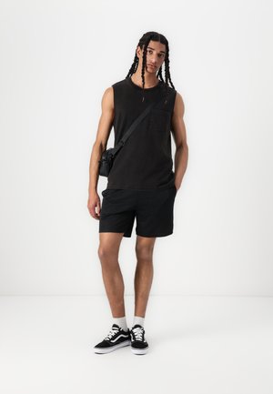 ONSDARREN 2 PACK - Šortai - jet black\white