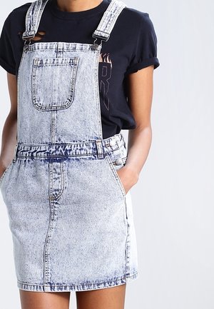 Robe en jean - dark-blue denim