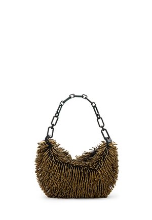 MADEA CHAIN - Kézitáska - warm brass/black