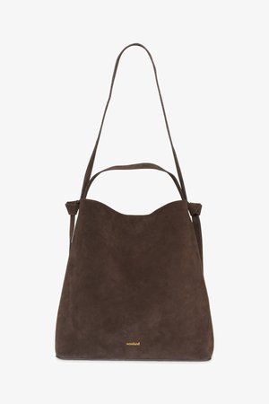 Soaked in Luxury, SLCALILJE SUEDE - Handtas - coffee bean