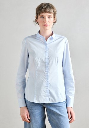BLOUSE CLASSIC SHIRT STYLE SLIM - Blus - airblue