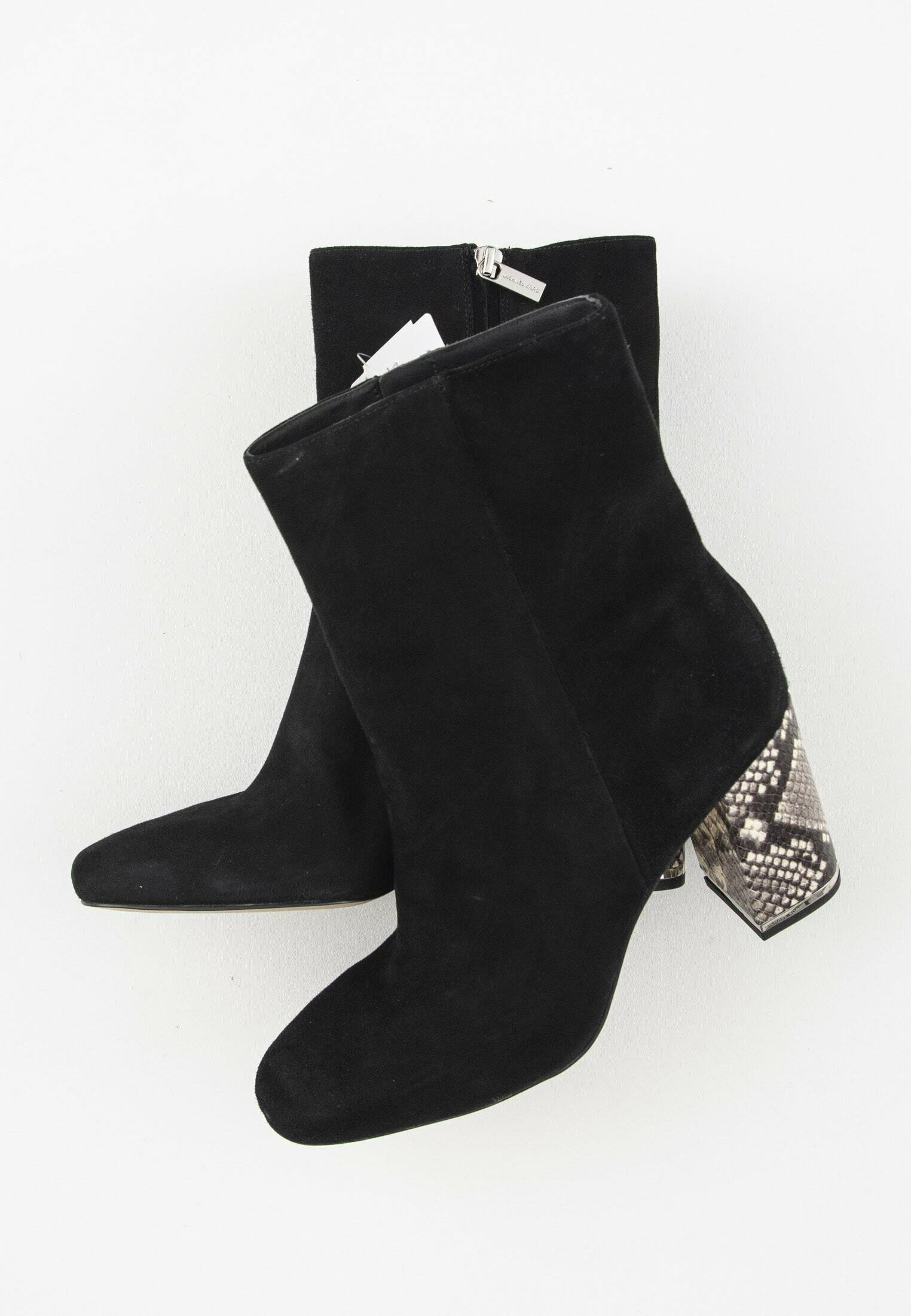 MICHAEL Michael Kors Enkellaarsjes met hoge hak - black/Zwart - Zalando.nl