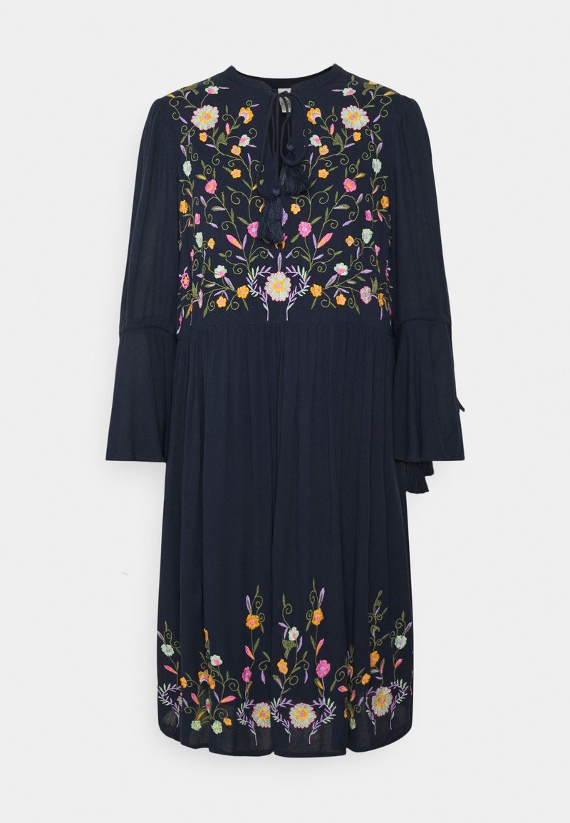 YAS Tall YASCHELLA TUNIC DRESS FEST - Vapaa-ajan mekko - navy blazer
