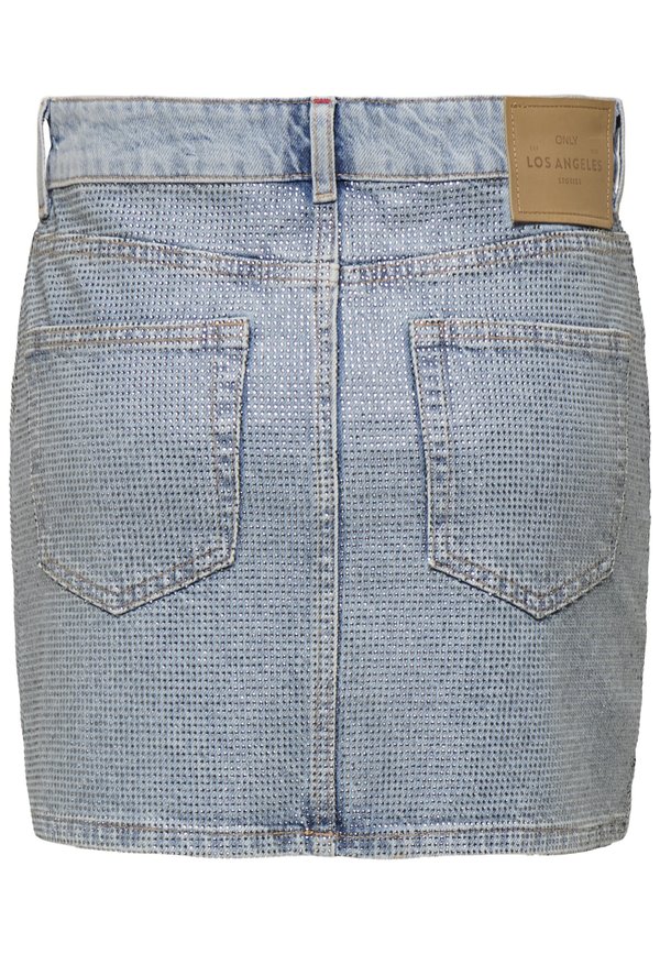 ONLHOLLYWOOD CRYSTAL SKIRT - Denim skirt3