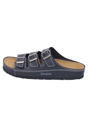 Pantolette flach - black