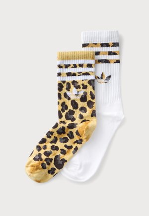 adidas Originals, CREW SOCKS 2 PACK - Чорапи - brown/black
