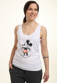 Disney DISNEY CLASSIC MICKEY MICKEY WATERY  TANK  - Linne - white