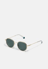 UNISEX - Lunettes de soleil - gold-coloured/green