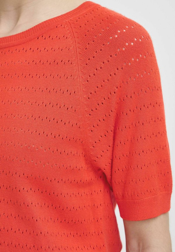 BYOMANJA - Print T-shirt - flame scarlet2