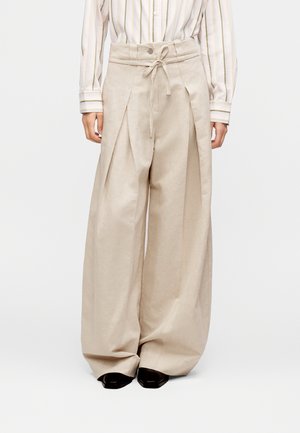 TAMOURA - Nohavice - beige