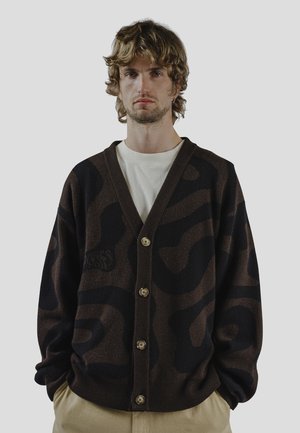 SWIRLY  - Cardigan - brown