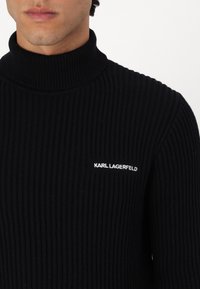 KARL LAGERFELD ROLLNECK - Maglione - black