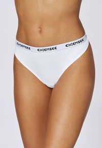 Chiemsee STRING IM DREIERPACK UND LABEL-LOOK - String - white white