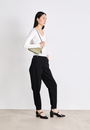 DOUBLE STRAP - Klasične cipele s visokom petom - black