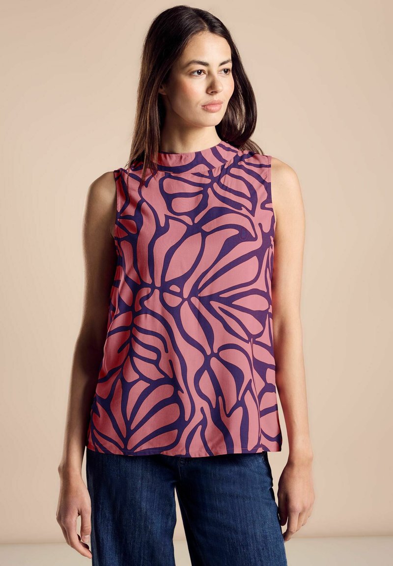 Top Donna Street One In Viscosa Lenzing EcoVero, Scollo Alto, Vestibilità Casual, Perfetto Per Ufficio E Tempo Libero - 6