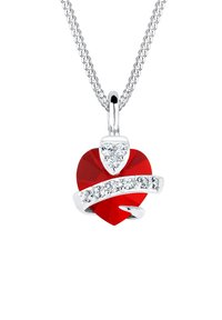 Elli SPARKLING HEART LOVE - MIT KRISTALLEN VON SWAROVSKI® - Halskæder - rot