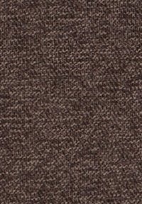 Brauner, strukturierter Stoff mit einem groben, gewebten Muster, das eine einheitliche Farbe mit subtilen Variationen aufweist. Geeignet für Polsterarbeiten.