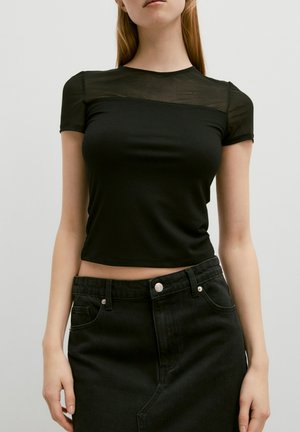 EDITED FELIZITAS - T-shirt basic - schwarz