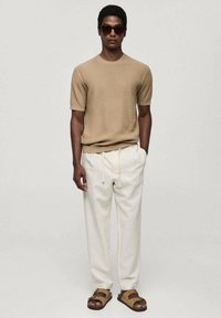 Mango T-shirts basic - brown