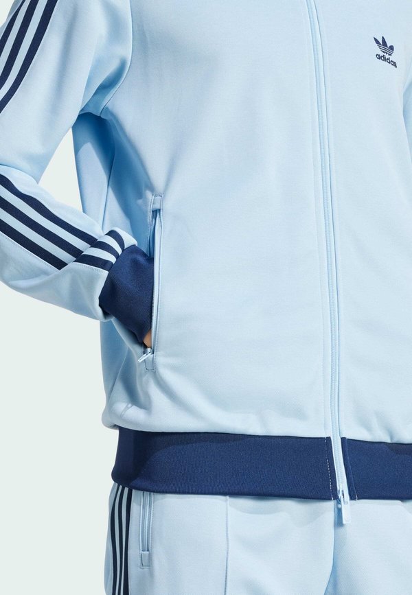 Zip-up sweatshirt - clear sky   night indigo3