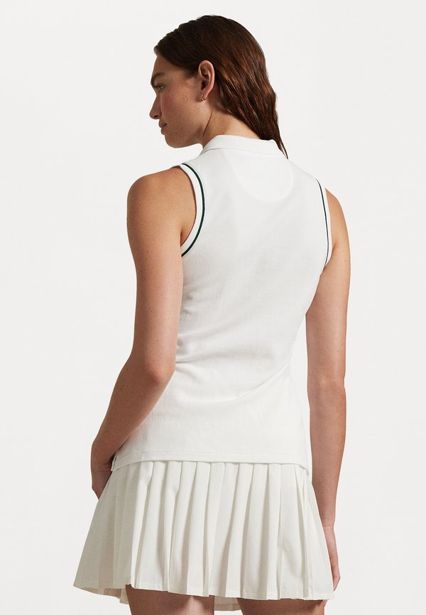 WIMBLEDON SLEEVLESS PIQUE POLO SHIRT - Polo shirt3