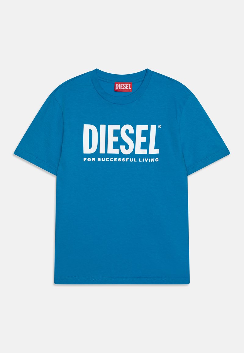 Diesel T-shirt print zwart Diesel T-shirt print zwart