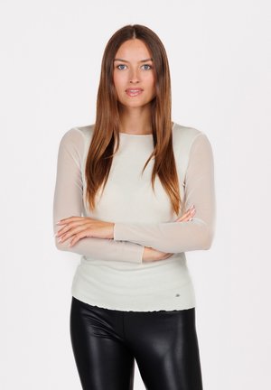 Key Largo LONGSLEEVE WLS LARA NEW ROUND - Camiseta de manga larga - offwhite
