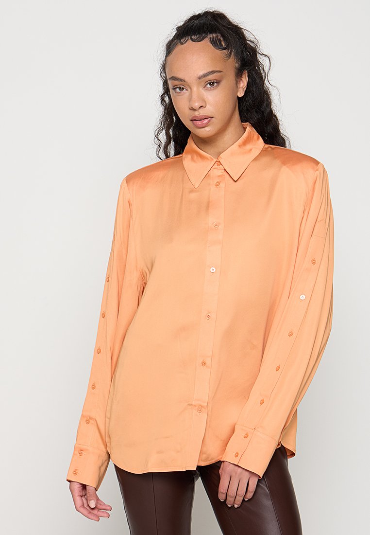 & Other Stories Overhemdblouse oranje