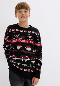 bonprix Maglione - black