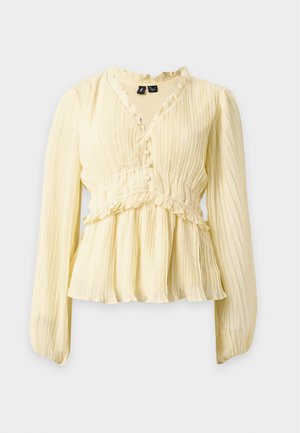 Vero Moda, VMDORA DETAIL PLISSE - Μπλούζα - flan