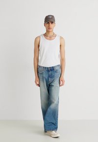 Weekday TIME LOOSE - Vaqueros rectos - blue