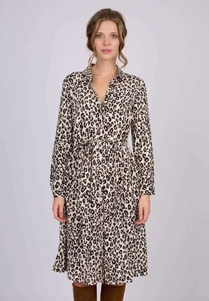 Robe chemise - beige