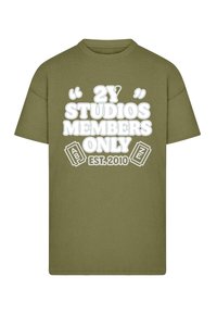 Unausgewählt, olive