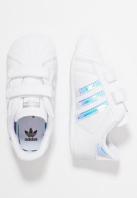 adidas Originals - SUPERSTAR CRIB - Pirmieji vaiko batukai - footwear white/core black Miniatiūros vaizdas 1