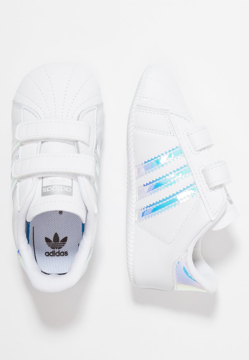 adidas Originals - SUPERSTAR CRIB - První boty - footwear white/core black, Zvětšit