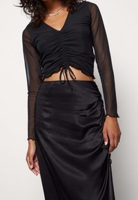 Hollister Co. Pouzdrová sukně - black