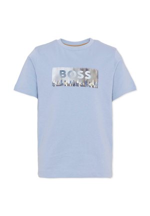 A MANICA CORTA - T-shirt con stampa - blue