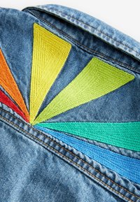 Little Bird WASHED RAINBOW EMBROIDERED - REGULAR FIT - Veste - blue