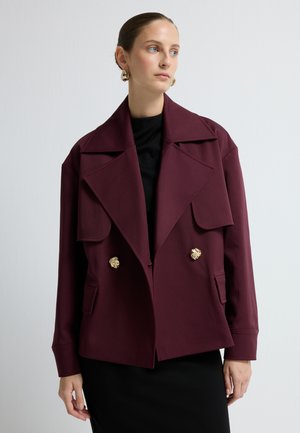 WITH BUTTONS - Let jakke / Sommerjakker - mauve