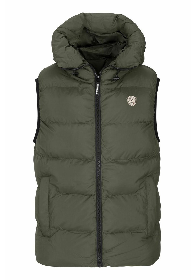 19V69 Italia JOE - Waistcoat - military/green - Zalando