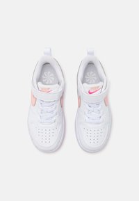 Nike Sportswear COURT BOROUGH LOW RECRAFT - Trainers - white/arctic orange/pinksicle