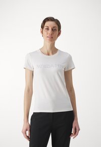 Patrizia Pepe MAGLIA - T-shirt print - bianco