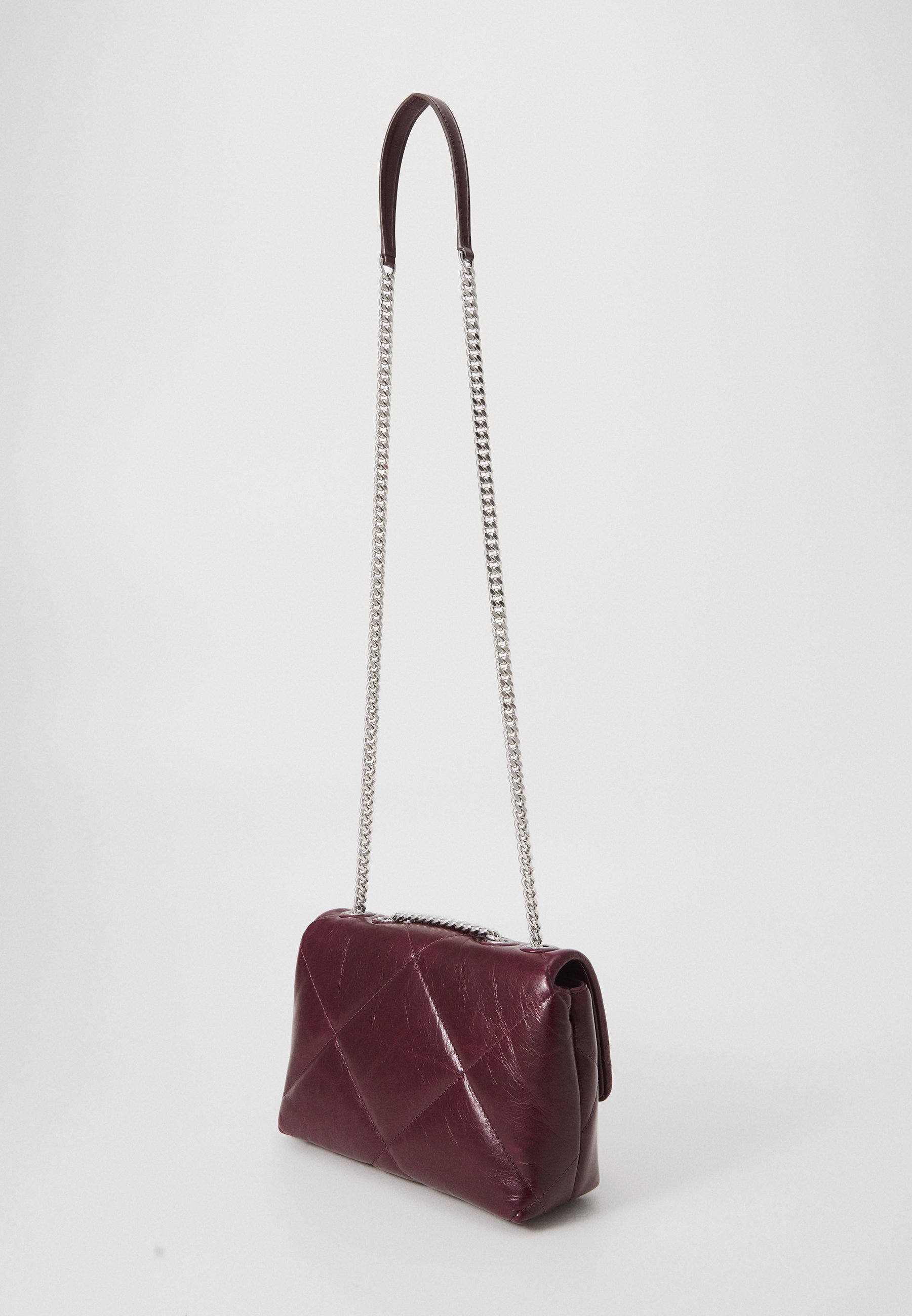 Tory Burch KIRA CONVERTIBLE SHOULDER BAG - Cross body bag - dark