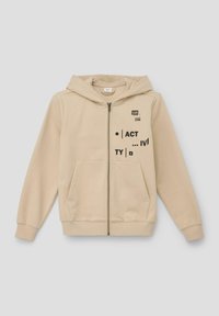 s.Oliver Sudadera con cremallera - beige