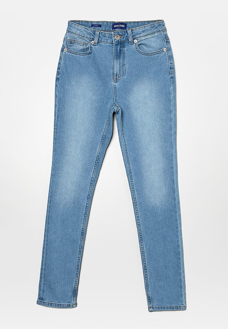 ONLY & SONS junior Slim fit jeans blauw ONLY & SONS junior Slim fit jeans blauw