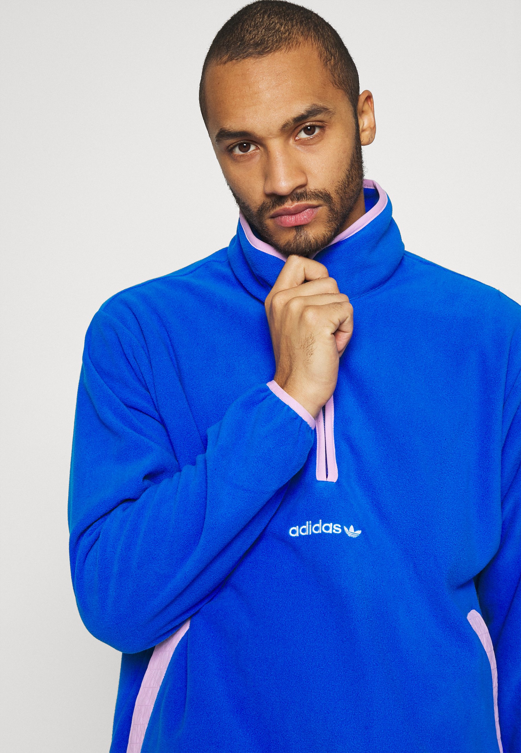 adidas Originals ADIDAS ADVENTURE POLAR FLEECE HALF-ZIP SWEATSHIRT ...