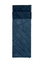 Sac De Couchage 3 Saisons VAUDE Navajo 500 - Garnissage Synthétique Sensofiber - Forme Rectangulaire Comme Une Couverture - Tissu Bluesign - Zip De Connexion