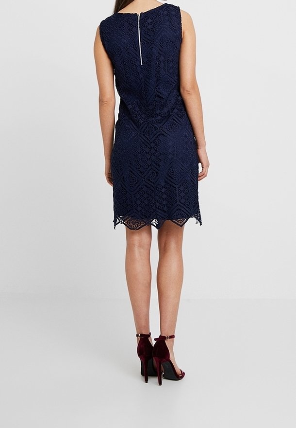 Wallis Petite Shift dress dark blue (Pre-owned)