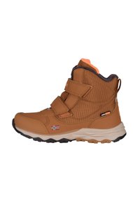 Unselected, teak brown/black/vivid orange