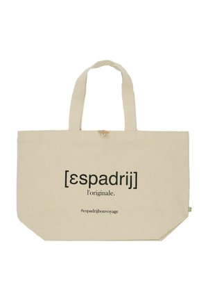Espadrij l´originale, ESPADRIJ L'ORIGINALE STRANDTASCHE BEACHTOTE MEDIUM NATURE - Tote bag - nature